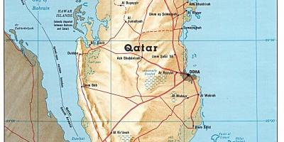 Katar pełnej mapie