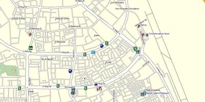 Mapa Katar port lotniczy ad-Dauha 